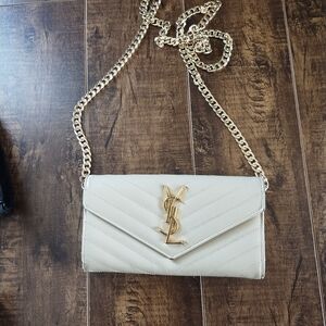 Cream YSL Wallet On Chain